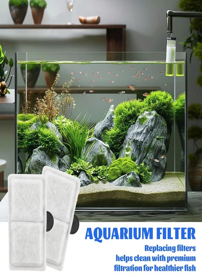 LUSTRIB 6pcs Filter Cartridges Replacement for Aquarium Water Filtration, 3.7x2.1 Inch Fish Tank Filter Compatible with Topfin EF-S & BF5 BETTAFLO Filter Systems - Image 4